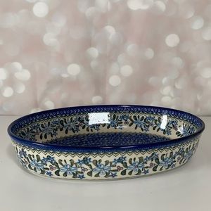 CERAMIKA ARTYSTYCZNA NWOT 14” Oval Baker